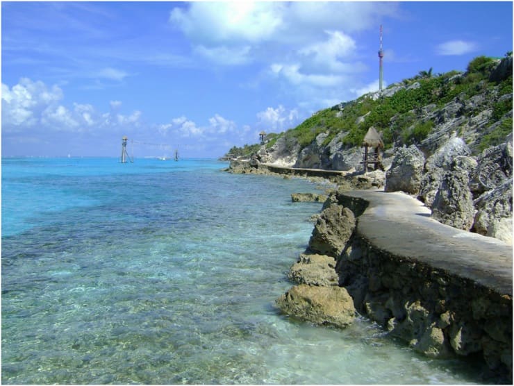 praias do México Isla Cozumel