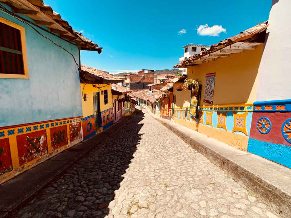 Rua de Guatapé, Colômbia