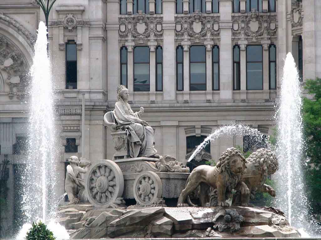 Fonte da Plaza de Cibeles