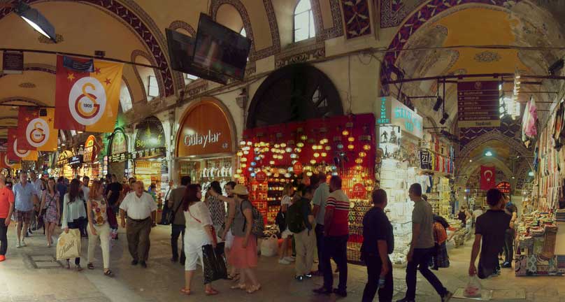 Grande Bazar em Istambul