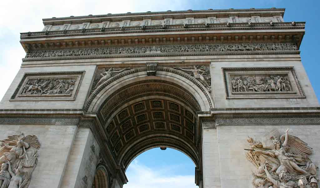 Arco do Triunfo em Paris