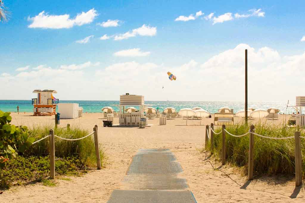 Praias de Miami: South beach