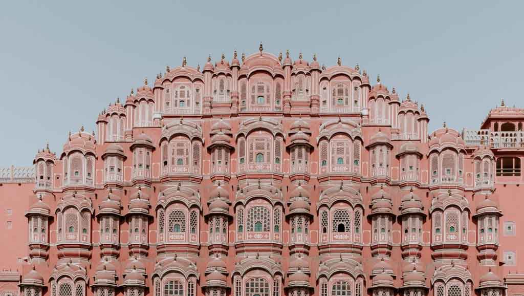 Palácio em Jaipur na Índia