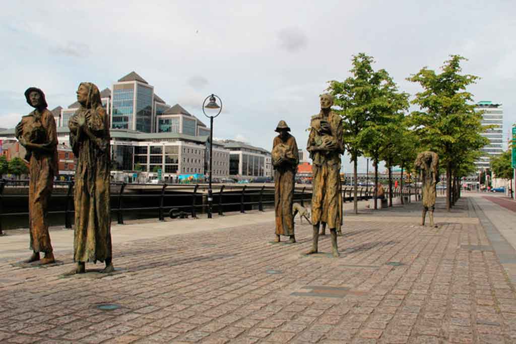 Famine Memorial, Dublin