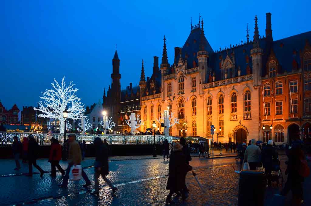 Bruges no inverno