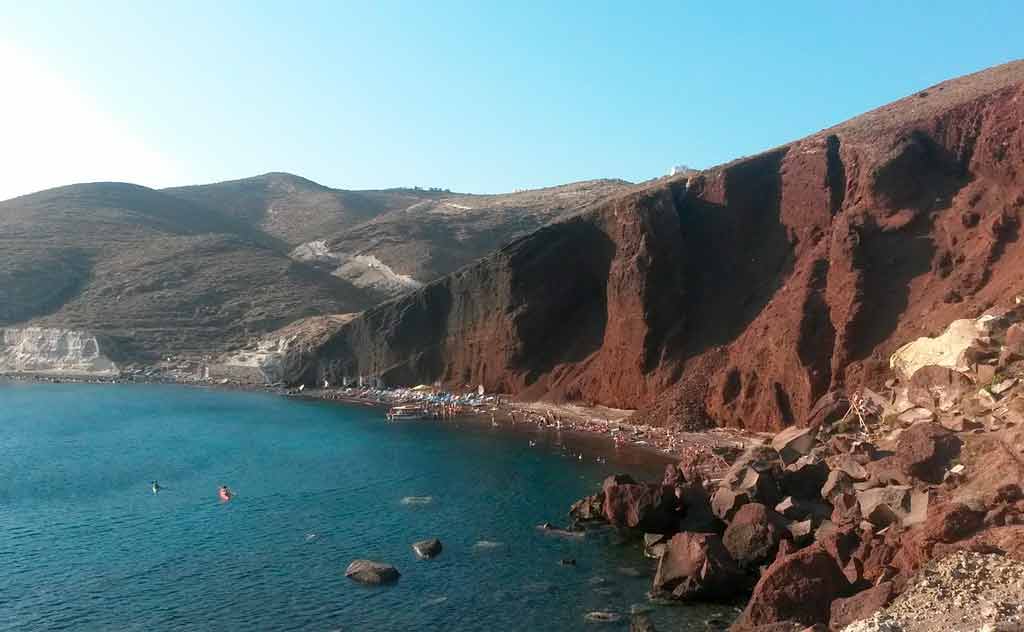 Santorini Grécia: visitar praias incríveis