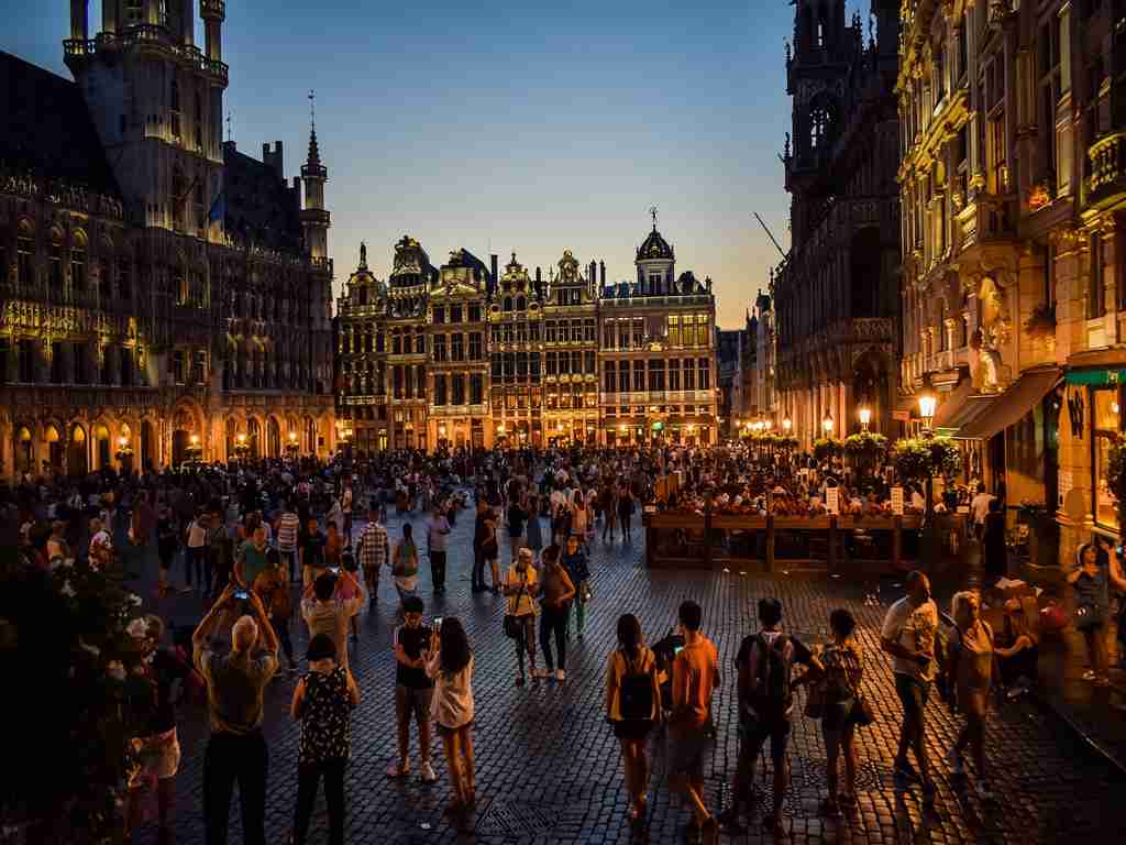 O que fazer em Bruxelas à noite