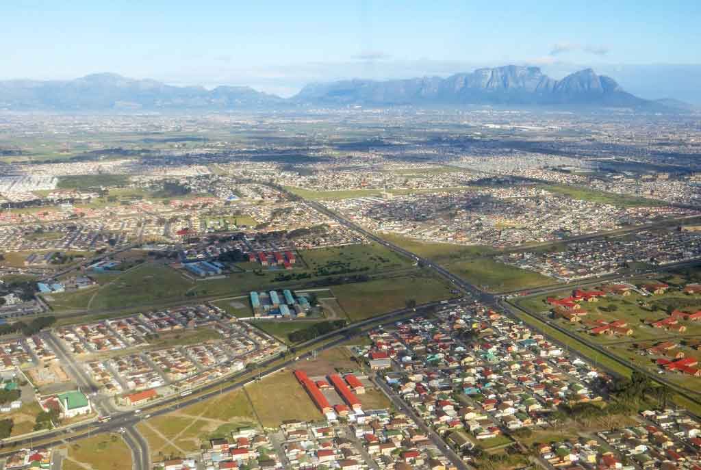 Distância de Joanesburgo até Cidade do Cabo