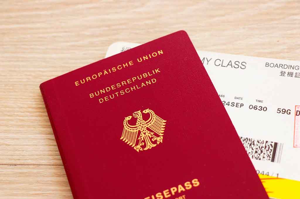 Passaporte europeu documentos necessarios