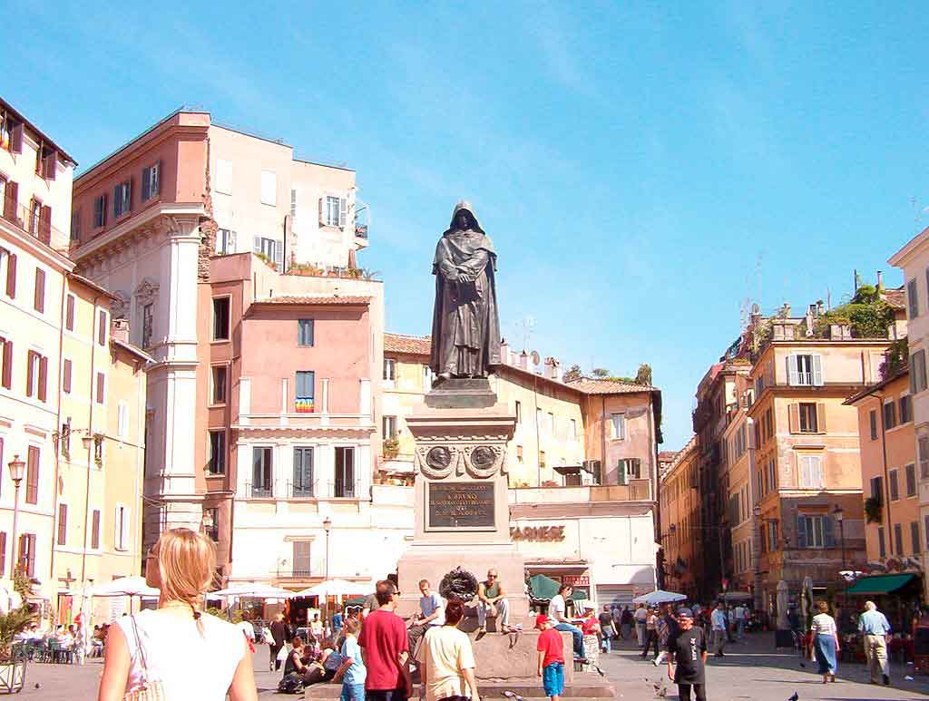 Passeios em Roma campo de Fiori