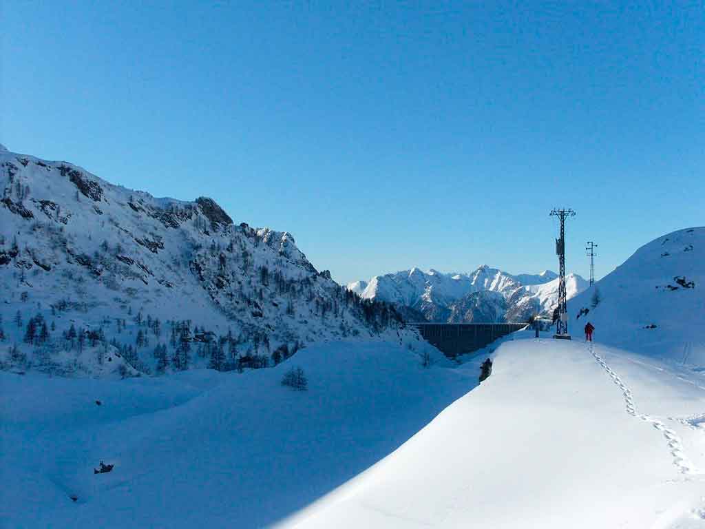 Inverno na Itália Lombardia