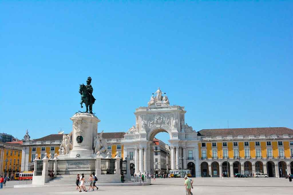 roteiro lisboa Praça do comercio