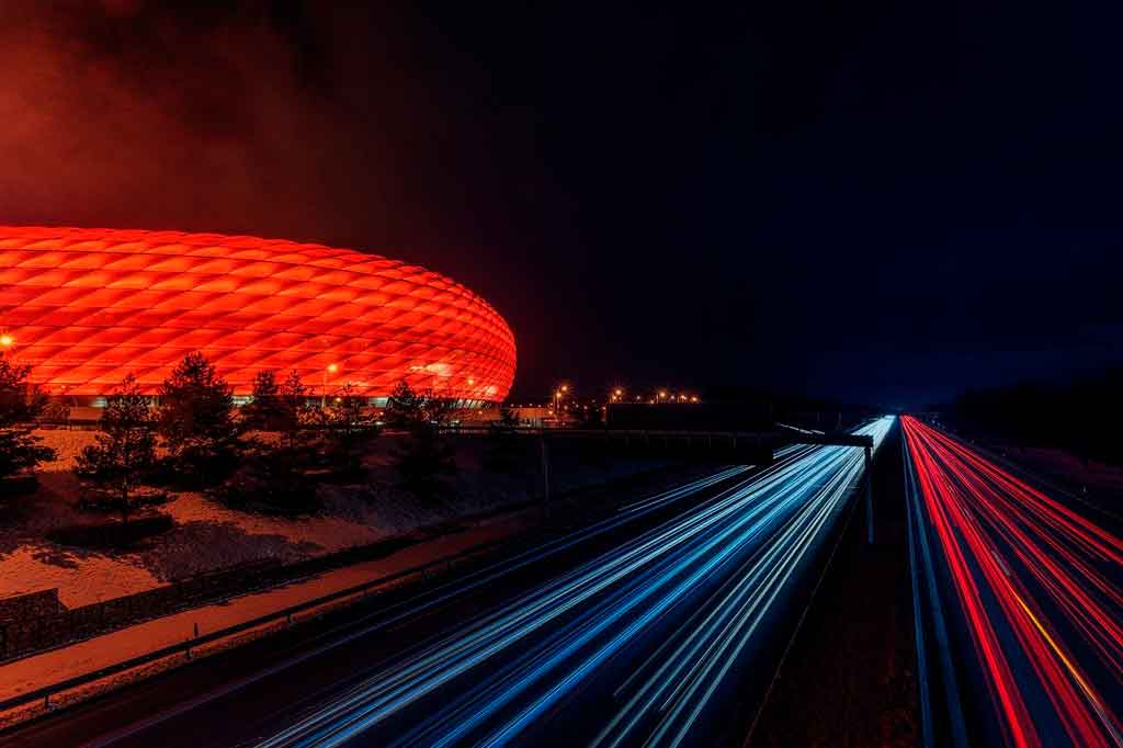 Viajar de carro a noite