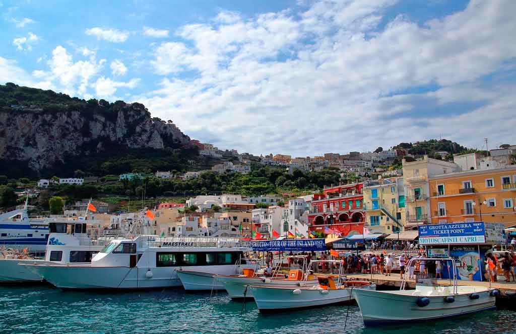 Capri Itália como ir