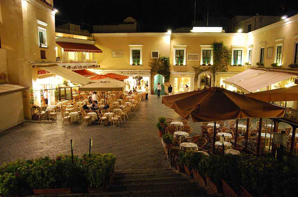 Capri Itália la piazzeta