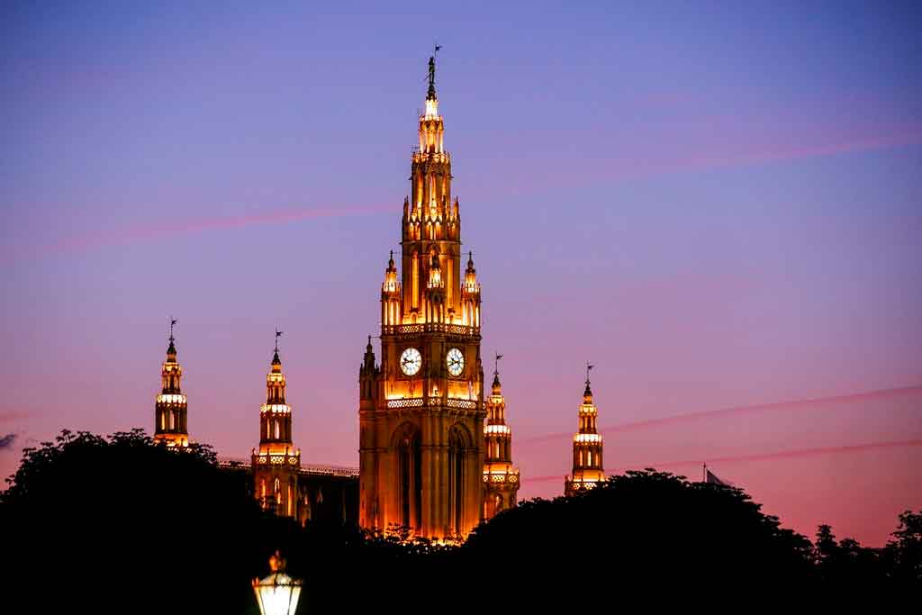 O que fazer em Viena Rathaus