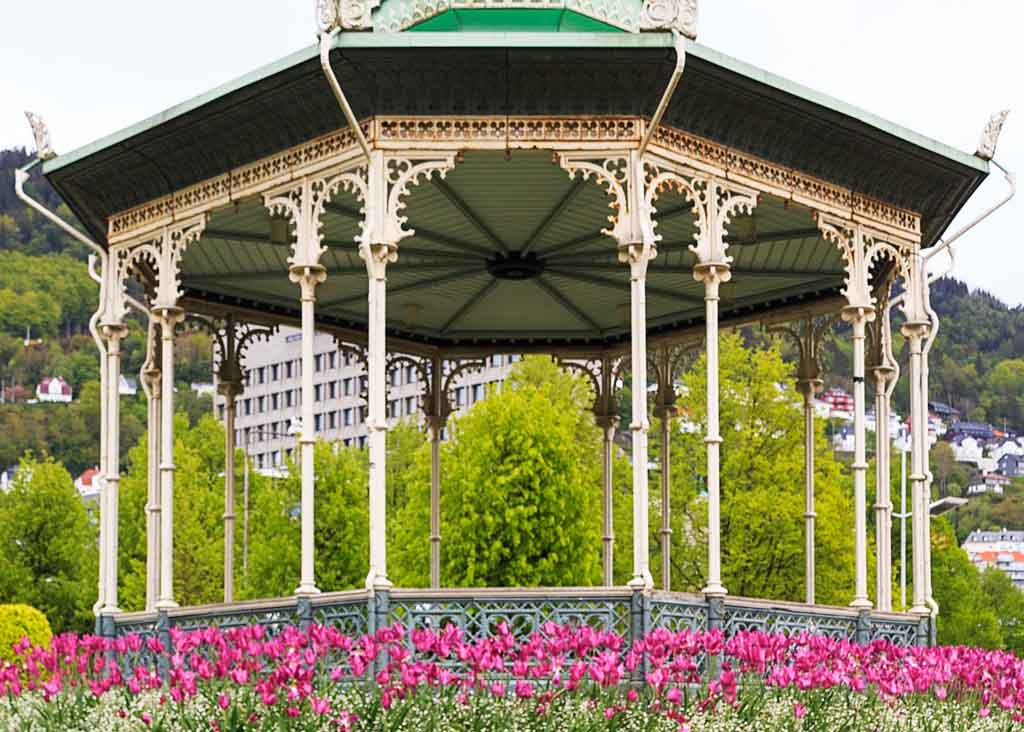 Bergen Noruega Byparken