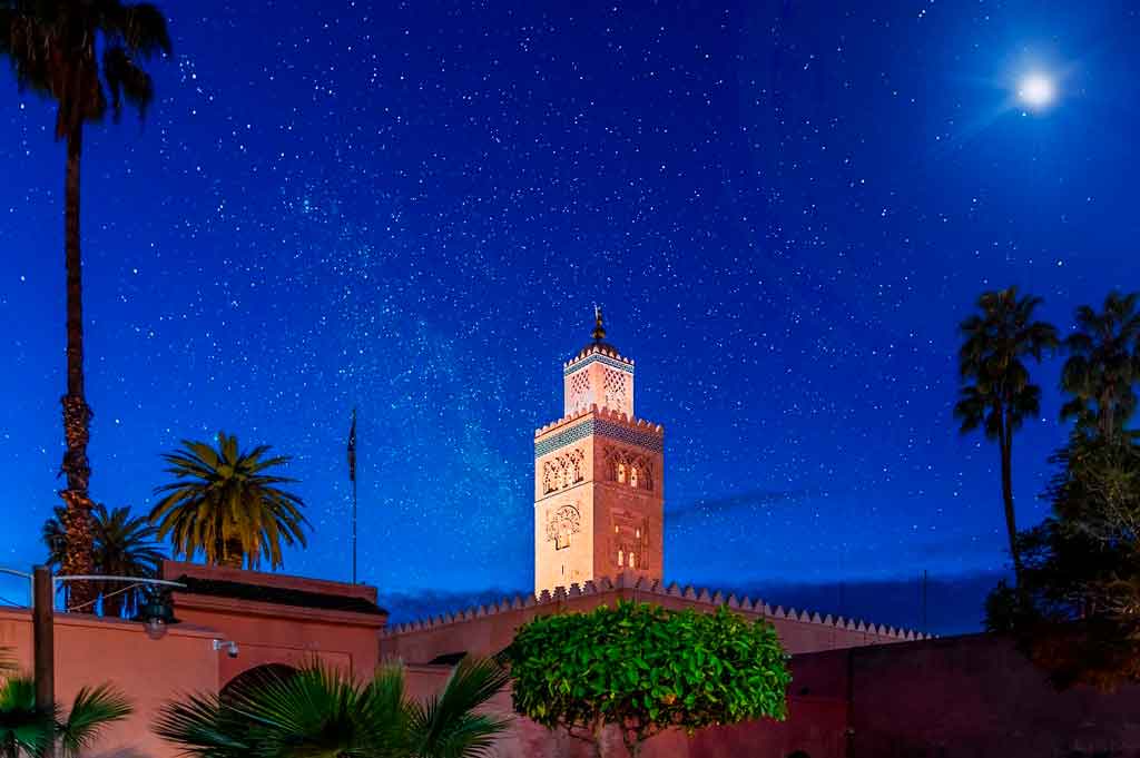 O que fazer em marrakech a noite