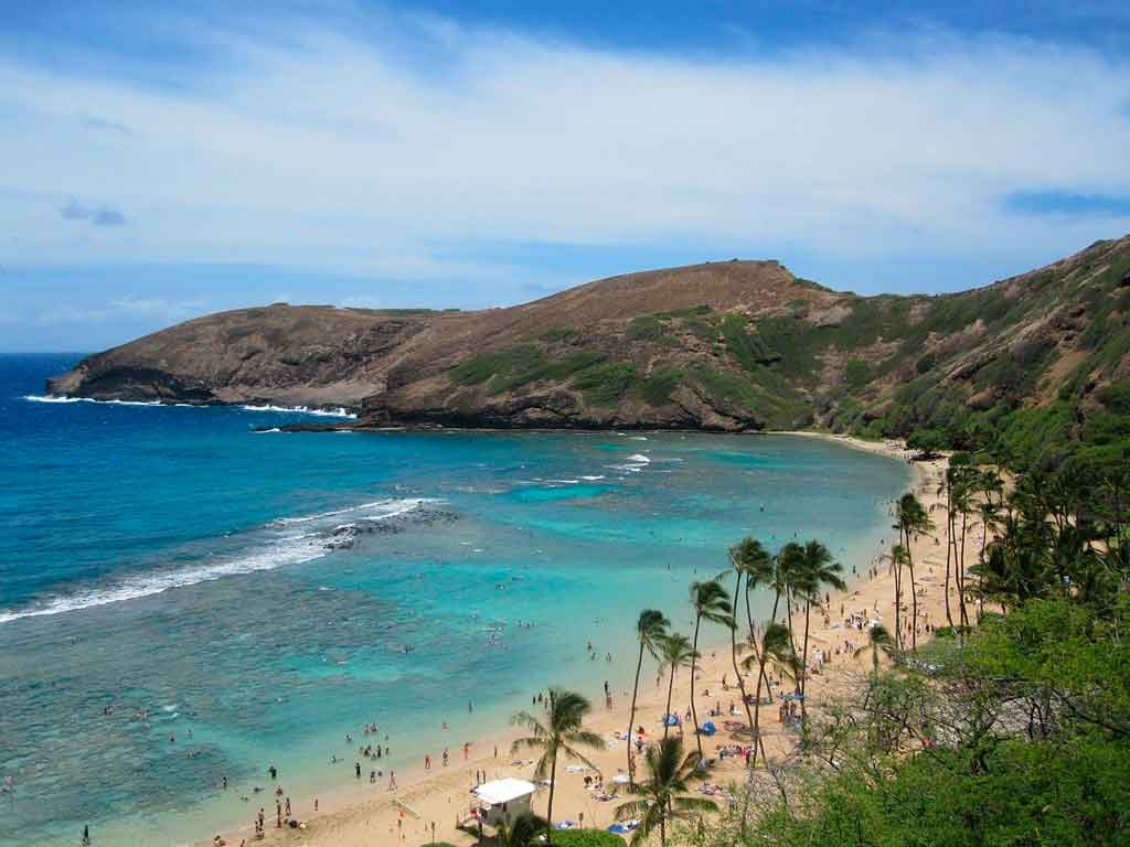 Praias dos Estados Unidos Hanauma