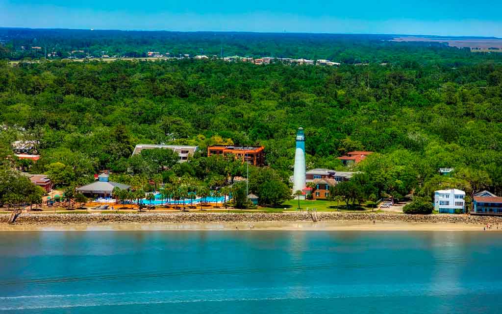 Praias dos Estados Unidos St George Island