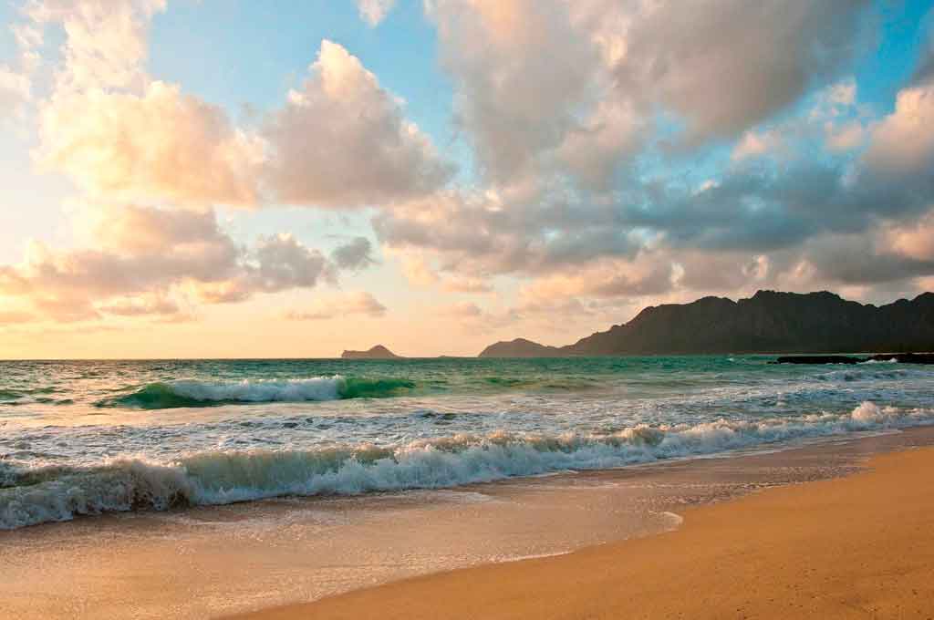 Praias dos Estados Unidos Waimanalo