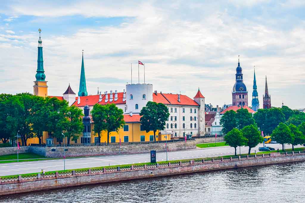 Riga, Letônia castelo