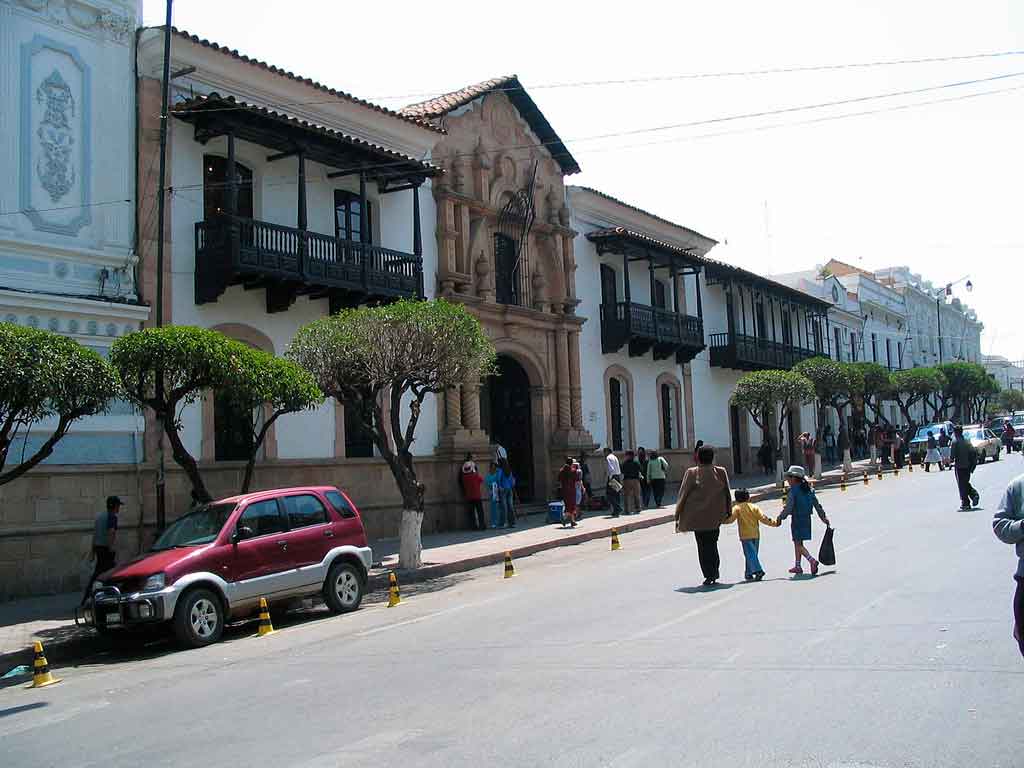 Capital da Bolivia casa de la liberdad