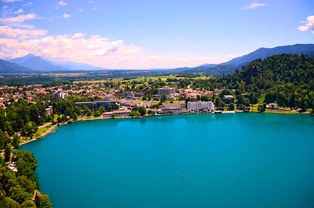 Lago Bled onde fica