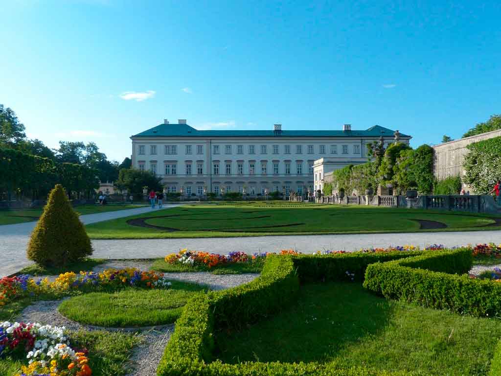 Salzburg Austria palácio Mirabell