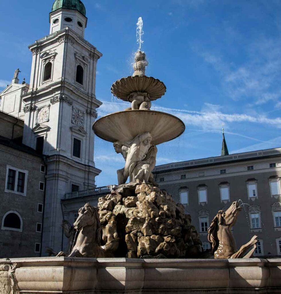 Salzburg Austria residenzplatz