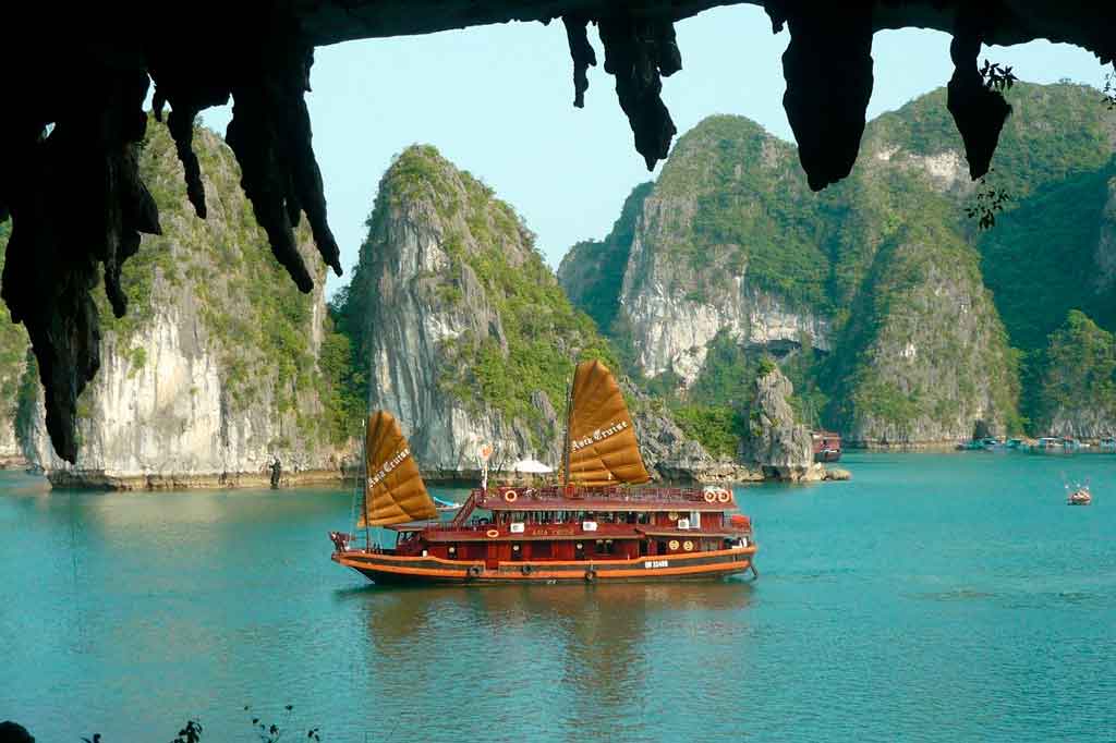 Baia de Halong cruzeiros