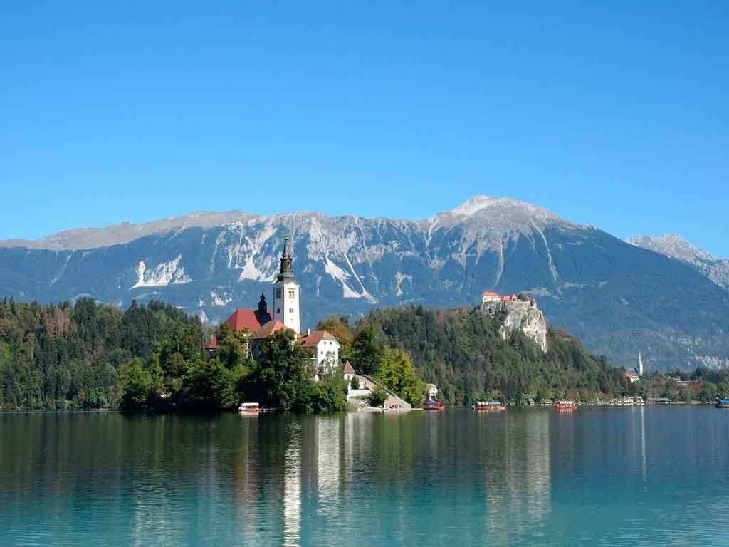 Leste Europeu Lago Bled