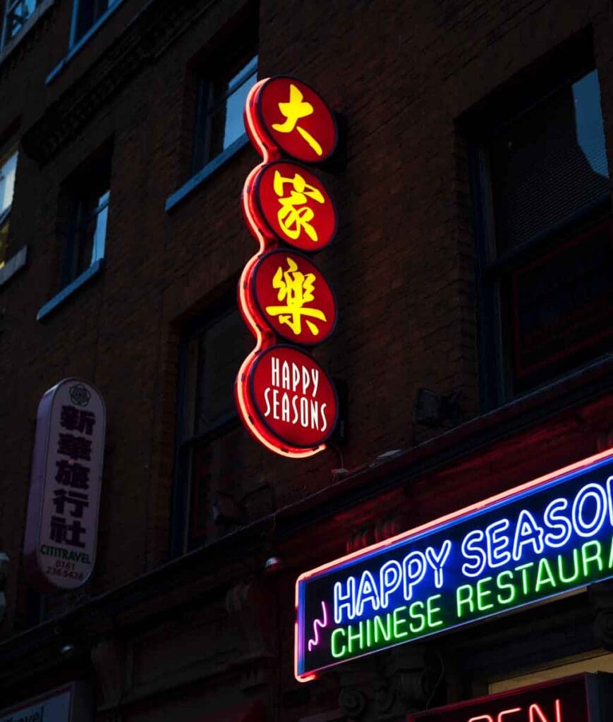 Manchester Inglaterra Chinatown