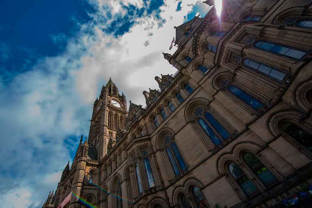 Manchester Inglaterra Town Hall