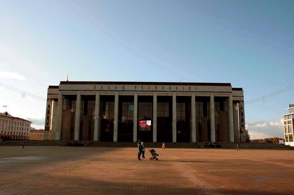 Minsk palácio da republica