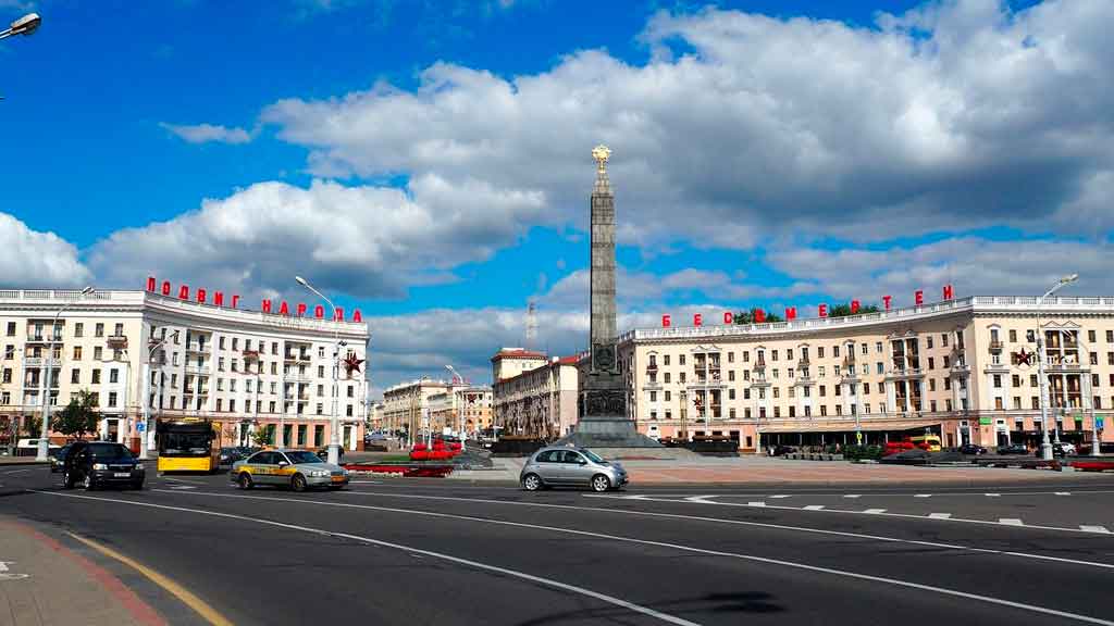 Minsk victory square