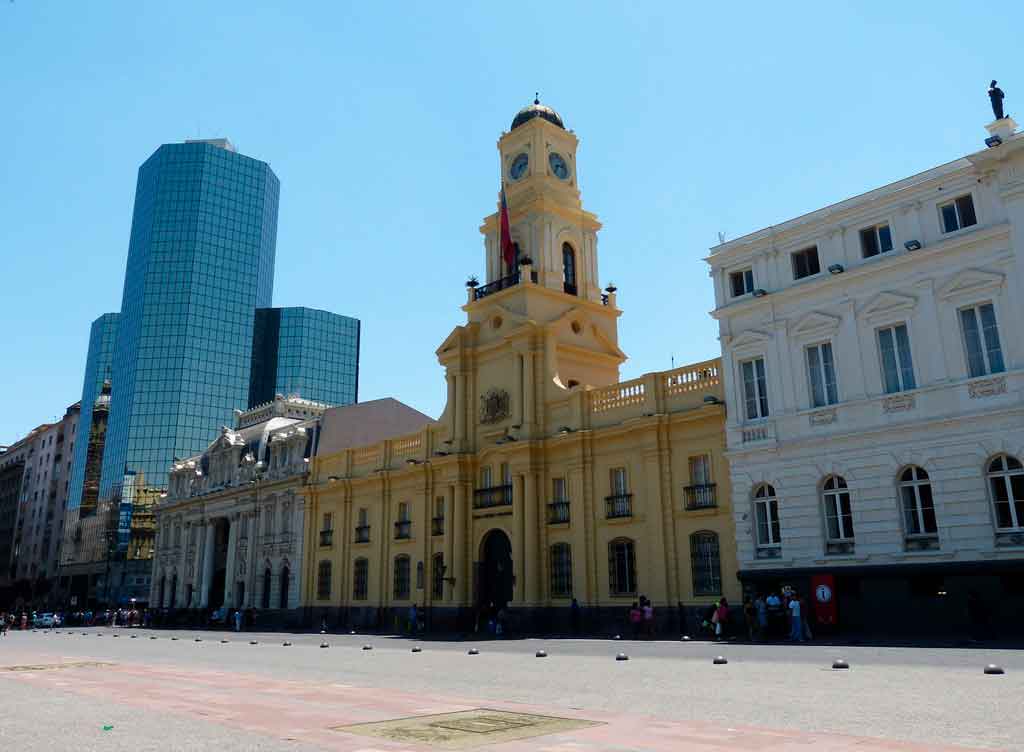 Pontos turísticos de Santiago plaza de armas