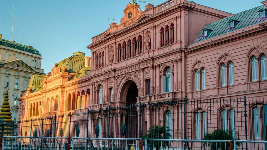 Pontos turísticos em Buenos Aires casa rosada