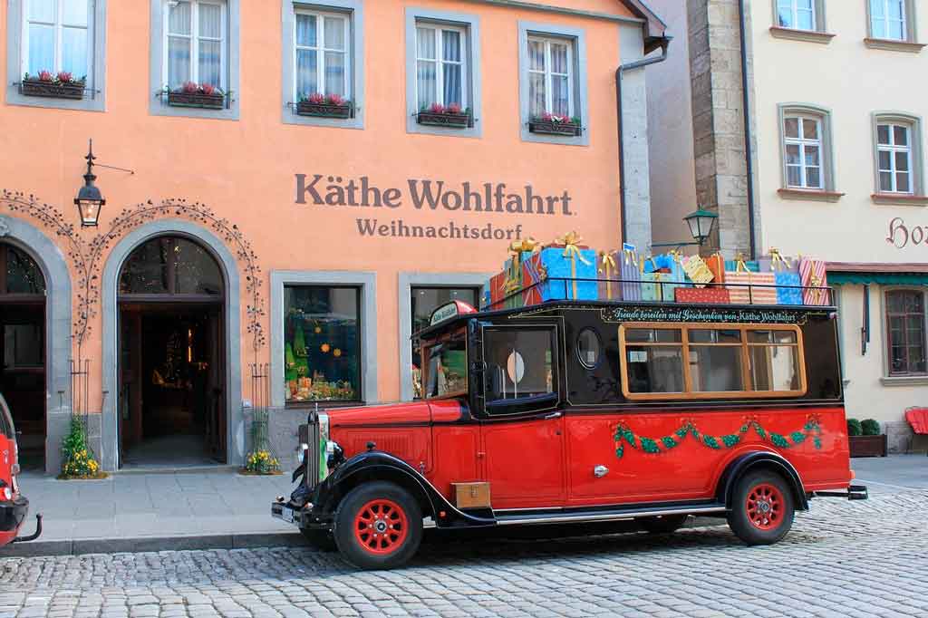 Rothenburg ob der Tauber Loja Käthe Wohlfahrt