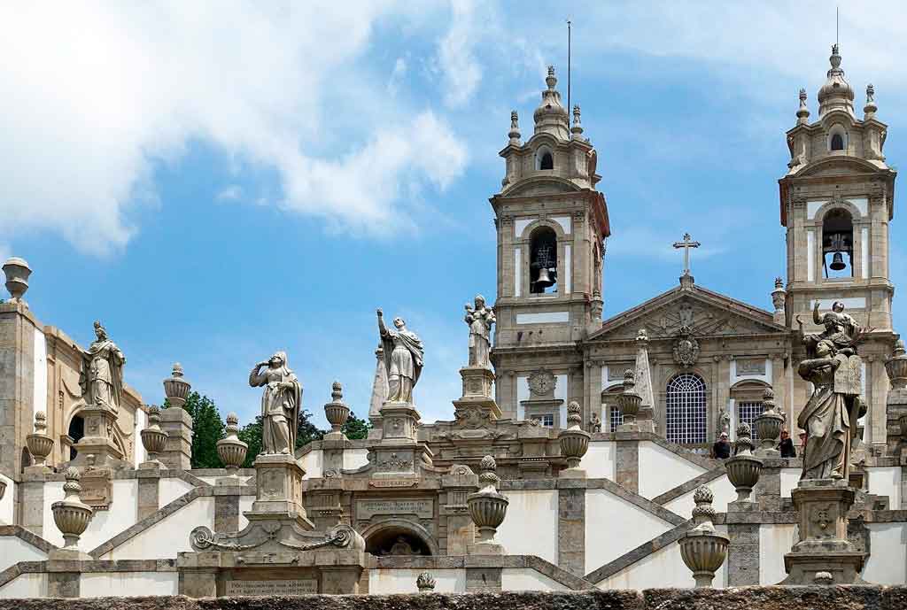 Braga Portugal santuario do bom jesus do monte