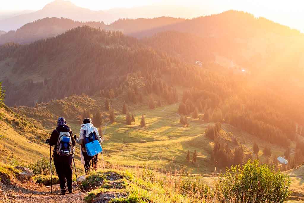 Esportes de aventura trekking