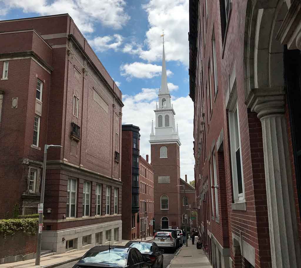 Onde fica Bostom Old North Church