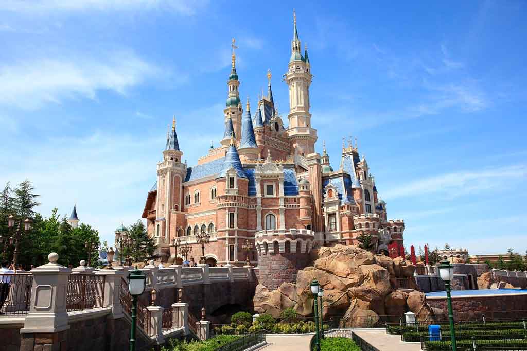 Xangai China Disneylandia Park