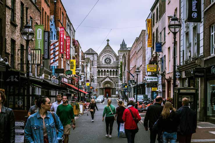 Capital da Irlanda do Norte a Dublin