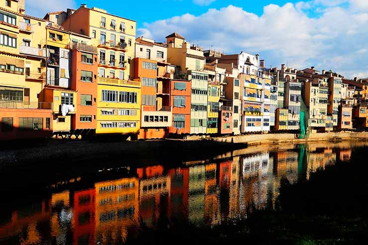 Girona, Espanha: Casas de l'Onyar