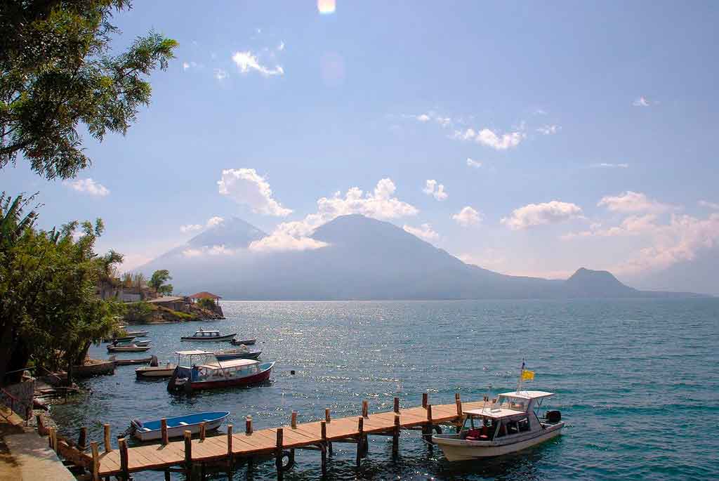 Mapa Guatemala: Lago Atitlán