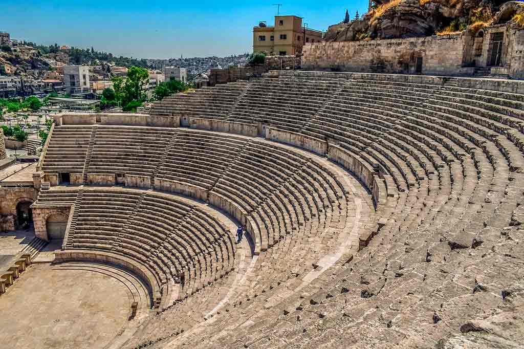 Petra, Jordânia: Teatro Romano