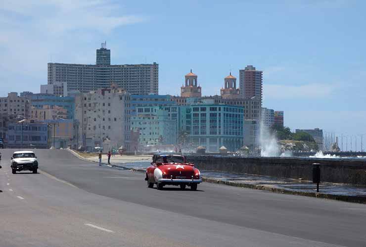 Distância de santiago de cuba até Havana