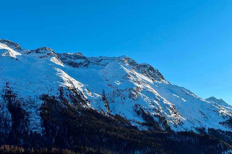 Montanhas de St Moritz