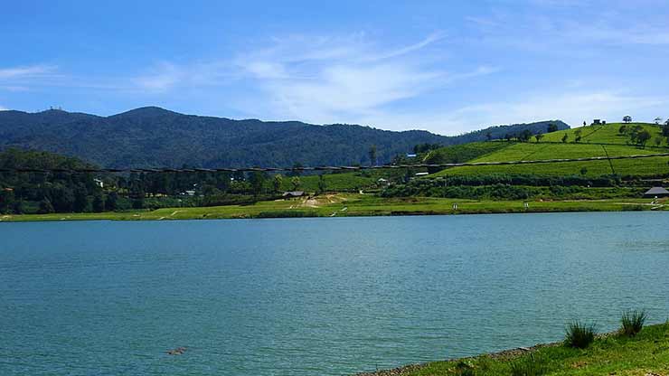 Lago Gregory e vilarejos arredores